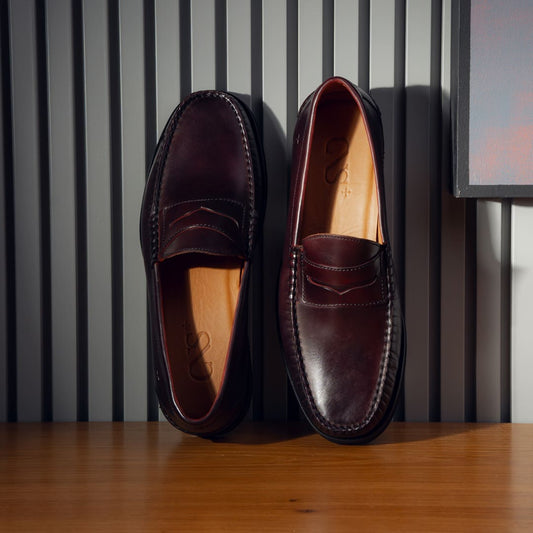 Men's CNS+ Hector 01 Casual Loafer — Burgundy