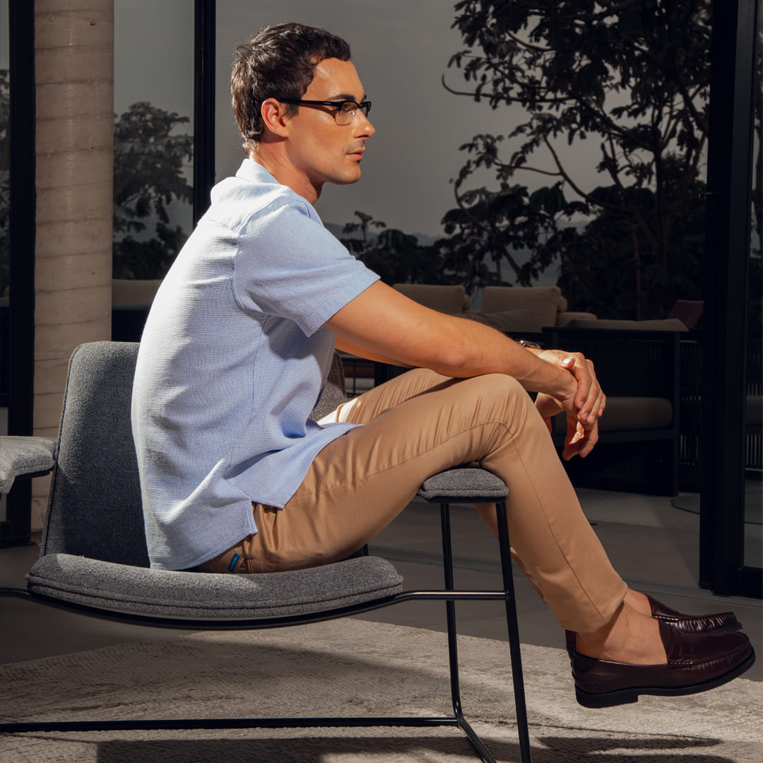 Men's CNS+ Hector 01 Casual Loafer — Burgundy