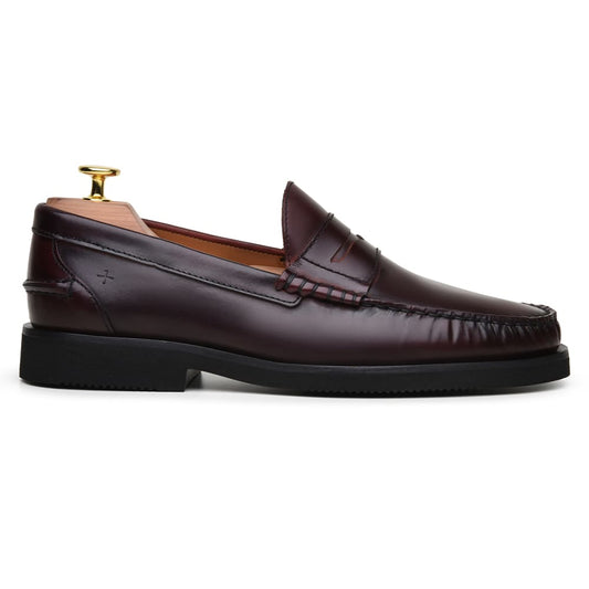 Men's CNS+ Hector 01 Casual Loafer — Burgundy