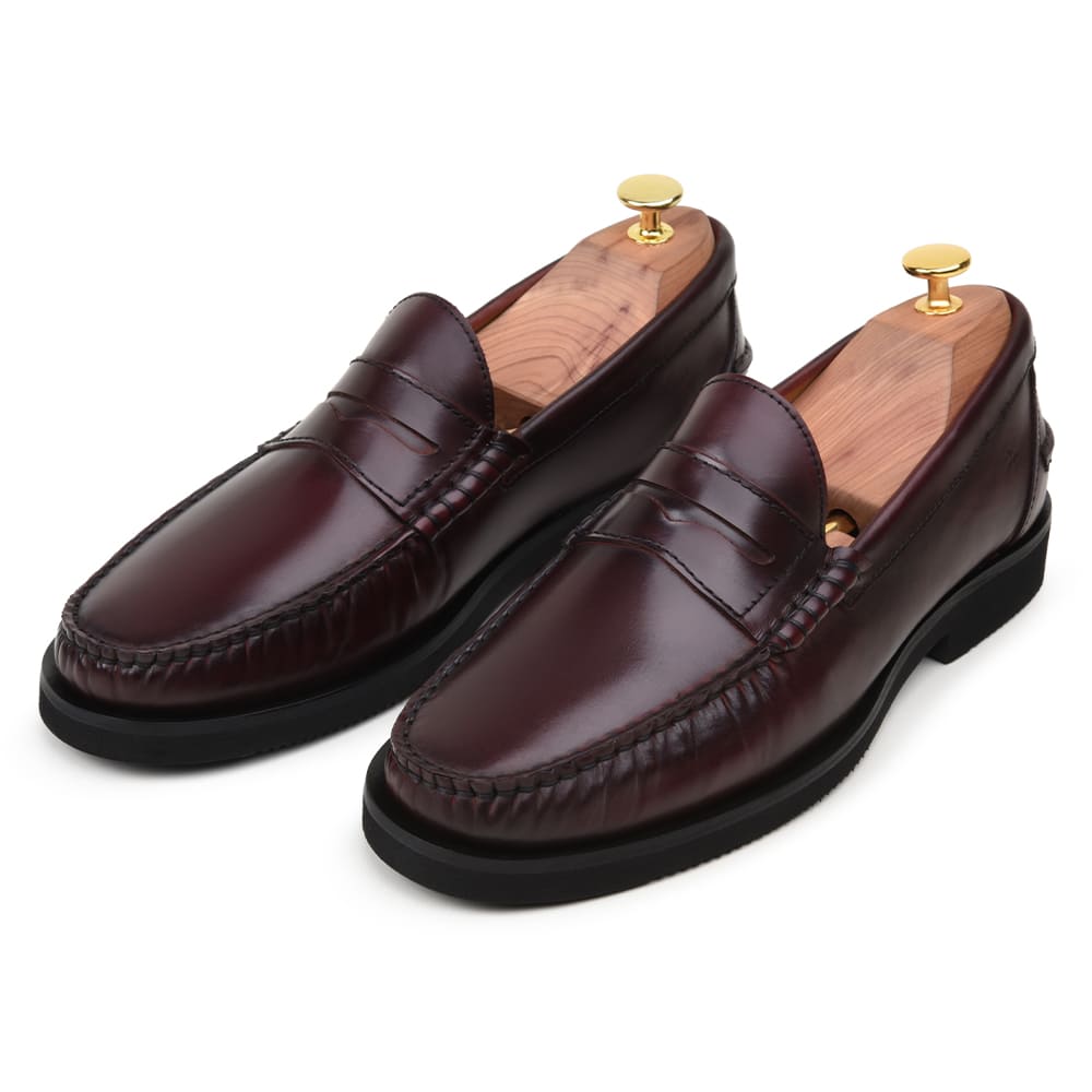 Men's CNS+ Hector 01 Casual Loafer — Burgundy